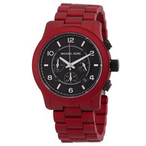FX04466B NWT Michael Kors Fashion Men's Quartz Steel Authentic Watch